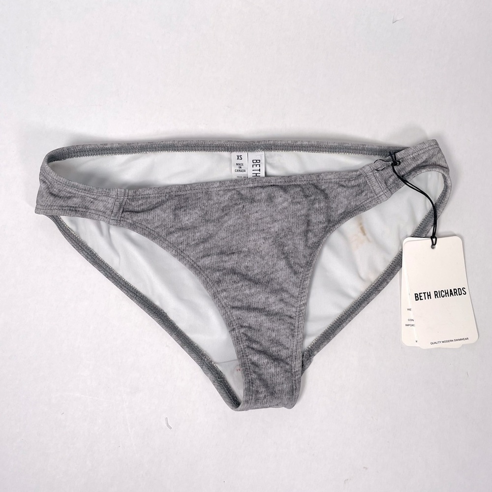 Grey Bikini Bottoms Size small Beth Richards